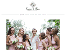 Tablet Screenshot of elegance-in-france.com